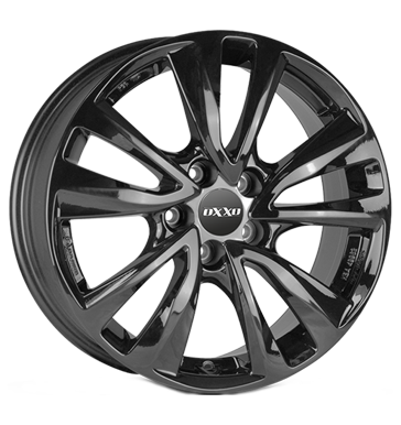 18" OXXO Oberon 5 Black vinterhjul til Nissan Micra EV – produktbillede